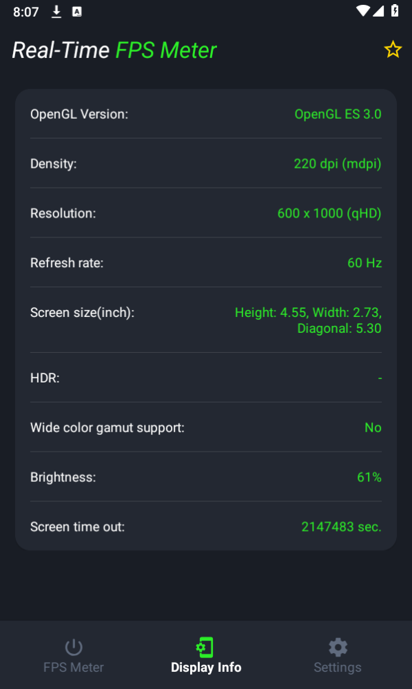 手机帧率显示器app(FPS Meter)