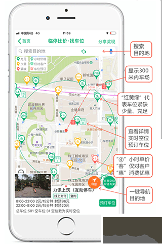 淘车位停车app